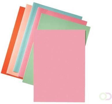 Esselte dossiermap roze papier van 80 g mÃÂ² pak van 250 stuks